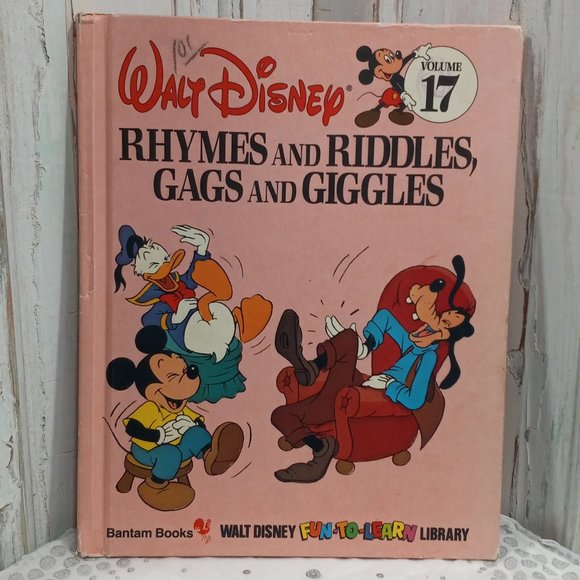 6 Vintage Walt Disney Children's Learning Books Vol. 2,3,4,5,17 & 18 - Picture 10 of 13